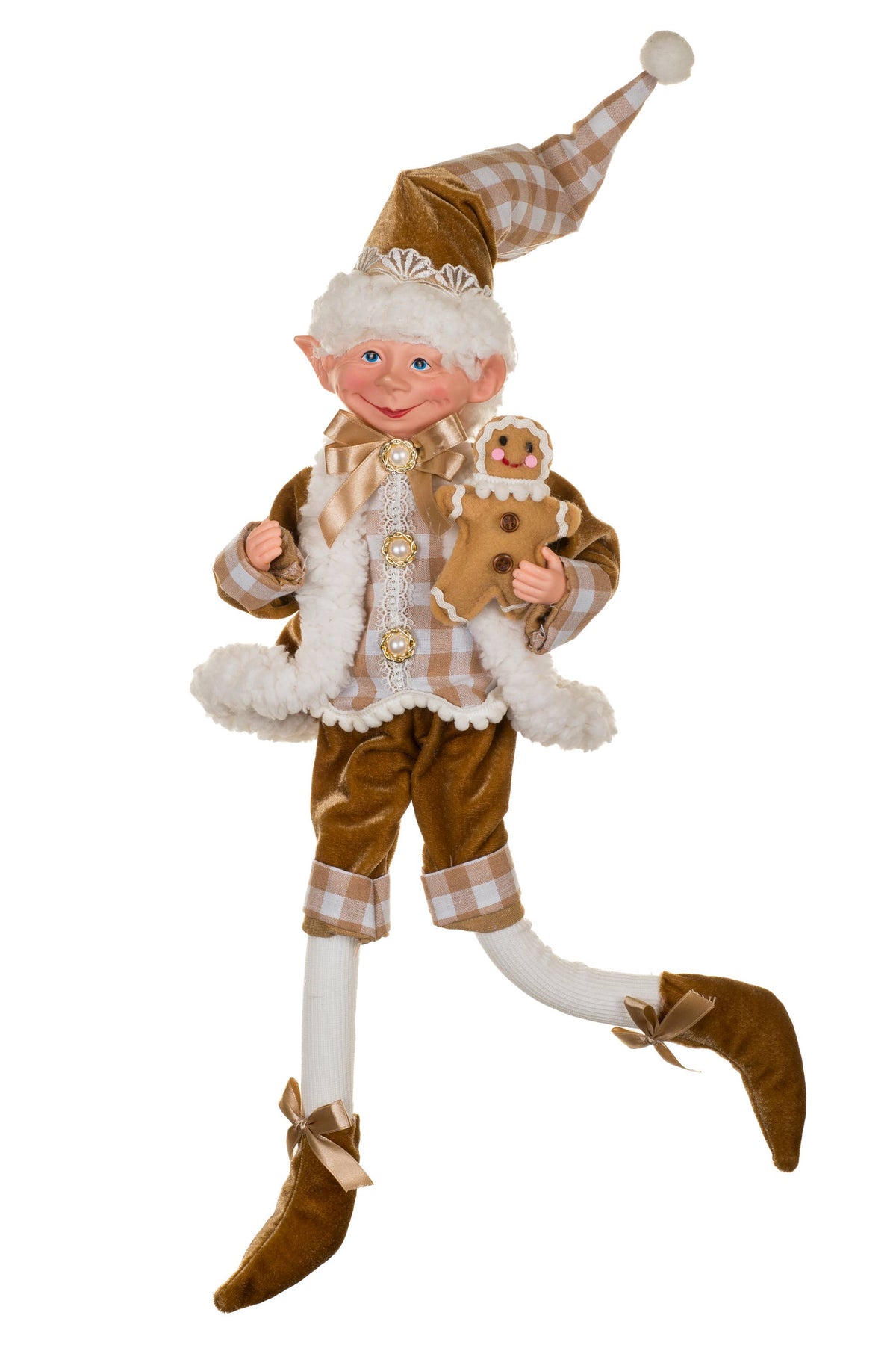 Gingerbread adjustable Elf 20-inch
