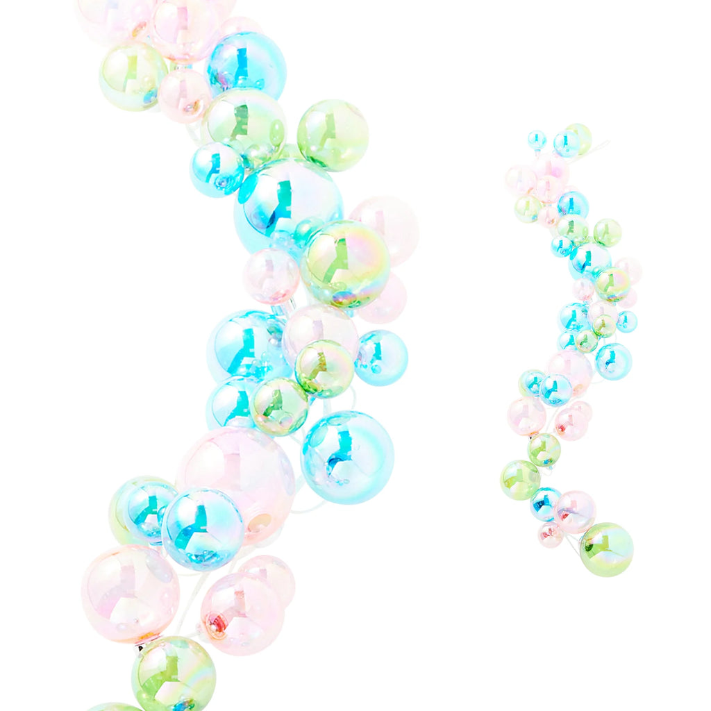 Iridescent Ball Garland 4 feet