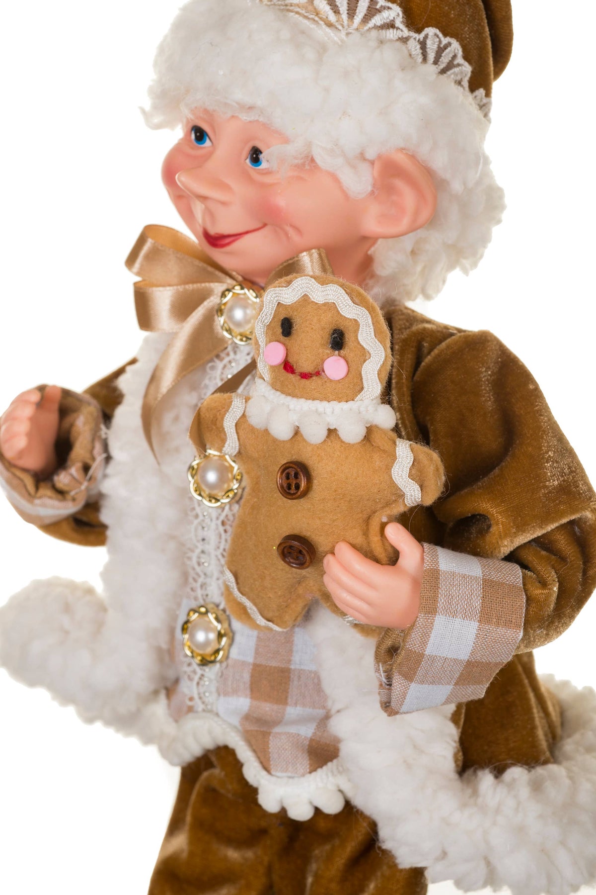Gingerbread adjustable Elf 20-inch