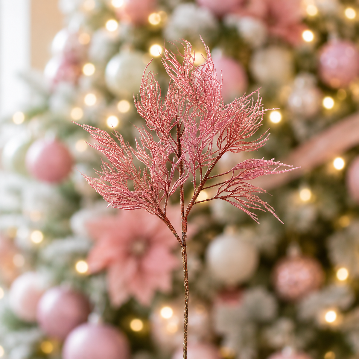 Vickerman Pink Reed Spray 32-inch set of 2