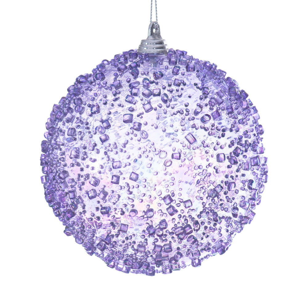 Vickerman 6 inch Lavender Ornament set of 2