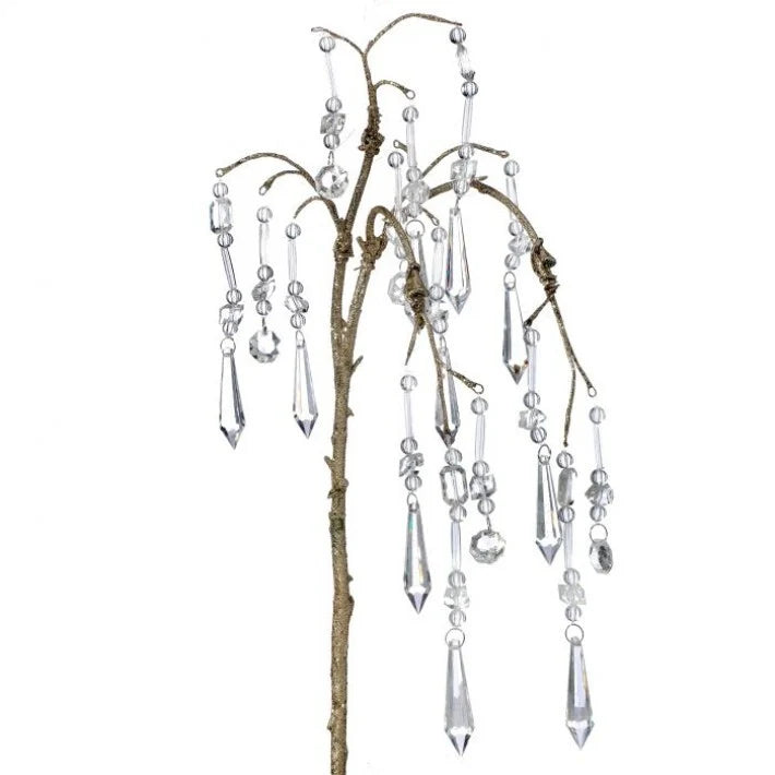 Gold Crystal Drop Spray 30 inch set of 6