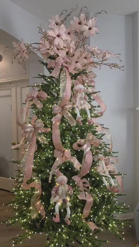 Rose Gold Christmas Bows Bundle Collection
