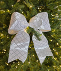 Silver Diamond Velvet Bows Bundle
