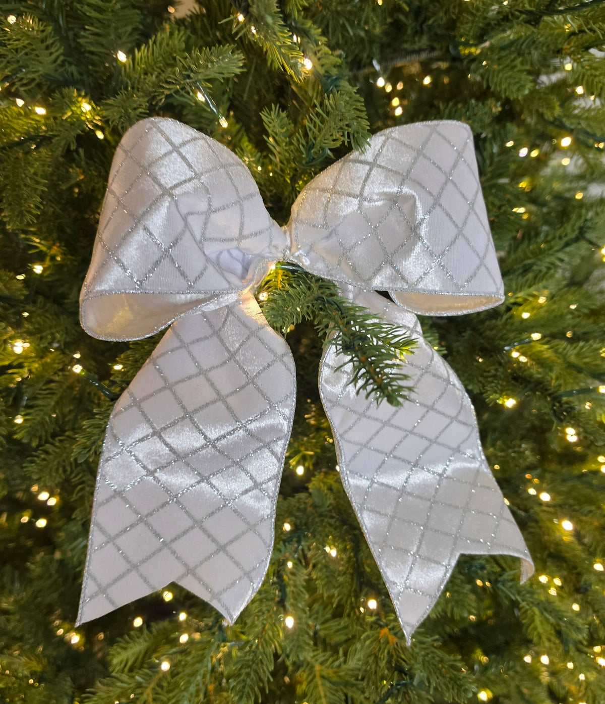 Silver Diamond Velvet Bows Bundle