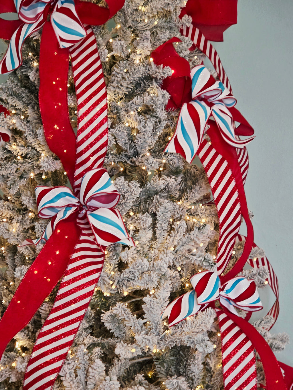 Peppermint Bows & Loops Ribbon Bundle