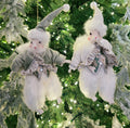 Vickerman Squirrel Ornaments 7.5-inch set of 2