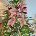 Santa Claus premade set of bows