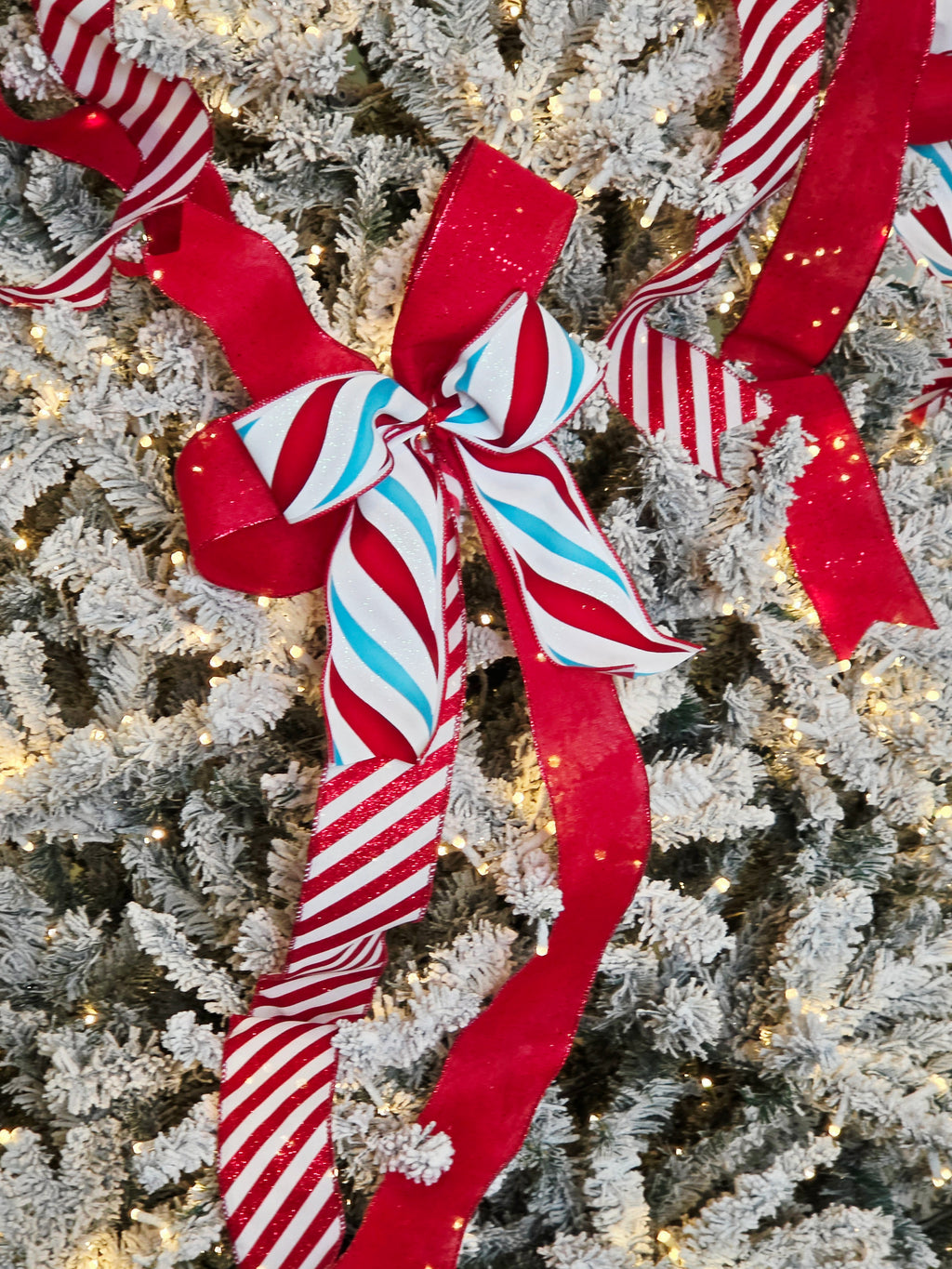 Peppermint Bows & Loops Ribbon Bundle