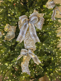 Gilded Jewel Scroll Bows Bundle