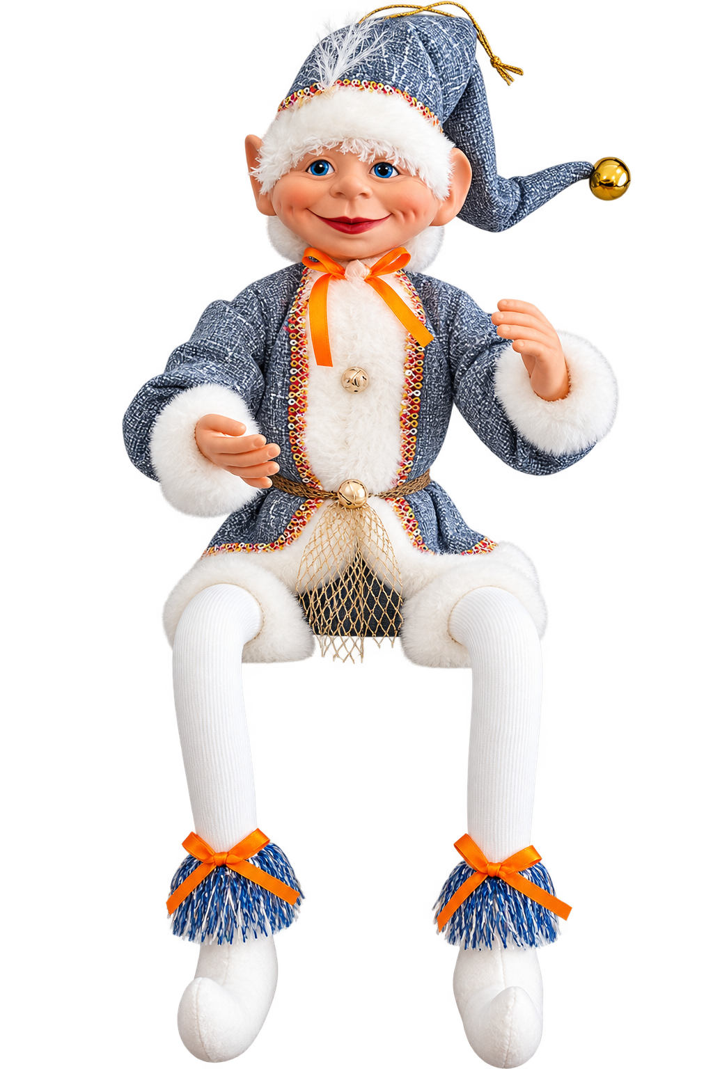 36.5'' Seaside Poseable Elf w/Shell Accents