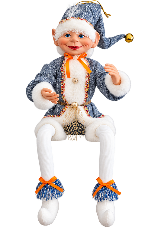 36.5'' Seaside Poseable Elf w/Shell Accents